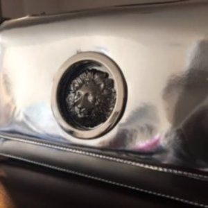 Versus Versace Silver Lion Crossbody